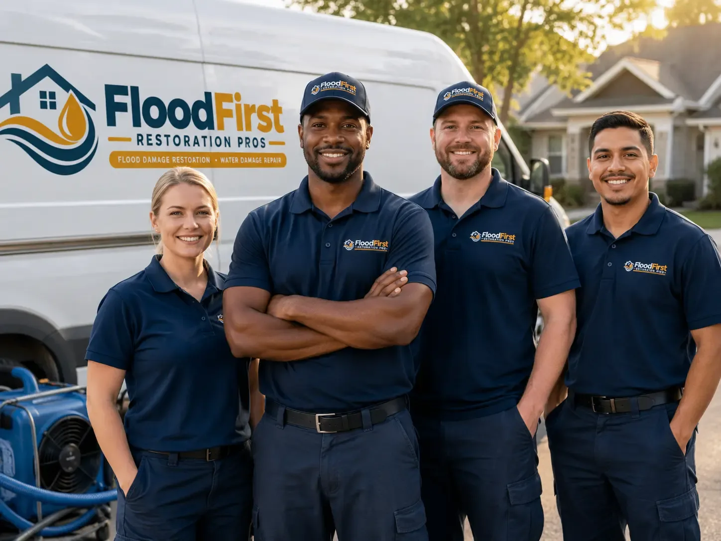 Flood Damage Restoration company in New Berlinville, PA